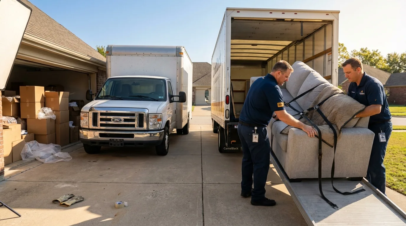 DIY truck vs professional crew comparison in Scottsville